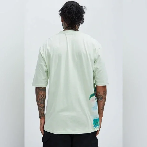 Reason Men Shirt Graphic Tee with Motivational Quote - Picture 3 of 7